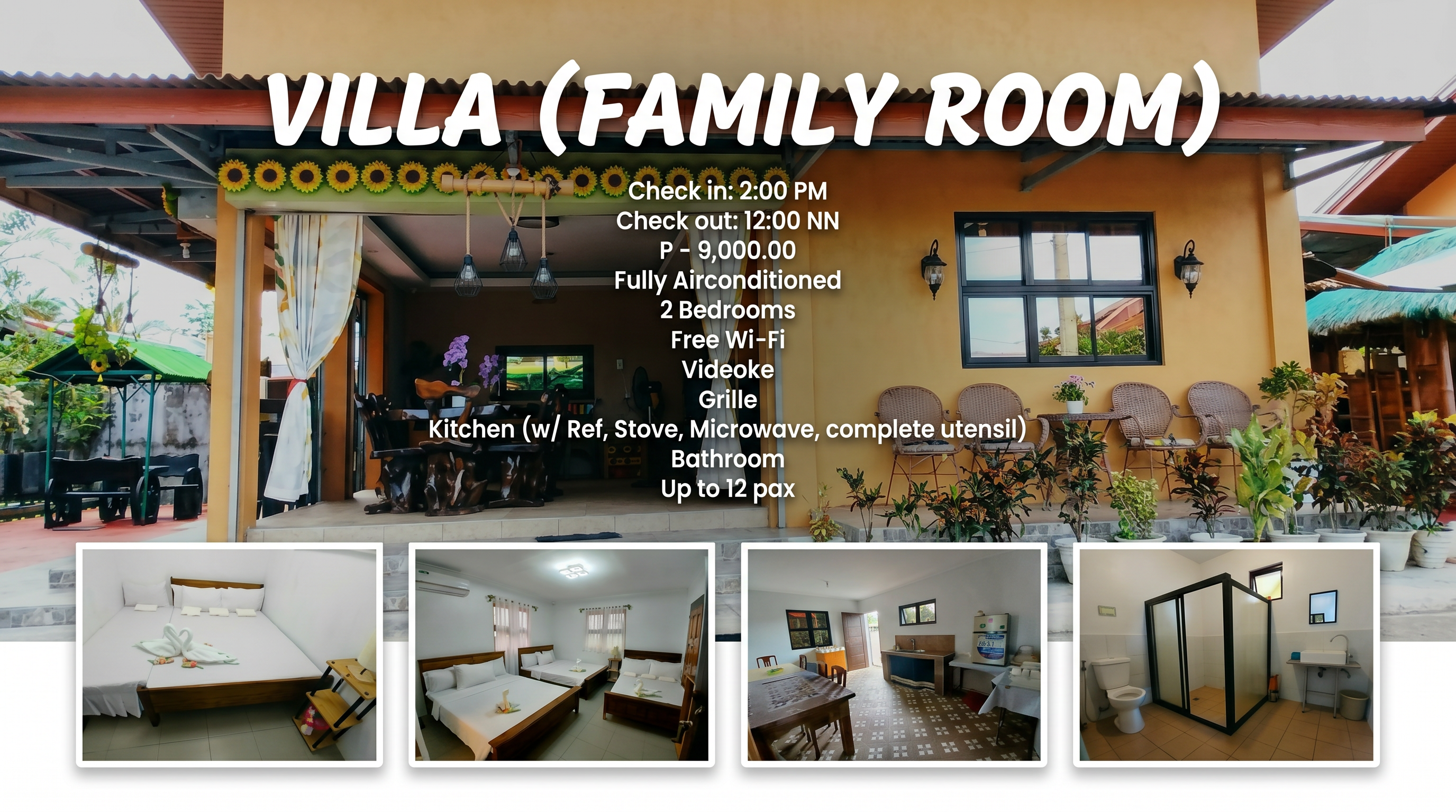 Kubo with Room overnight stay