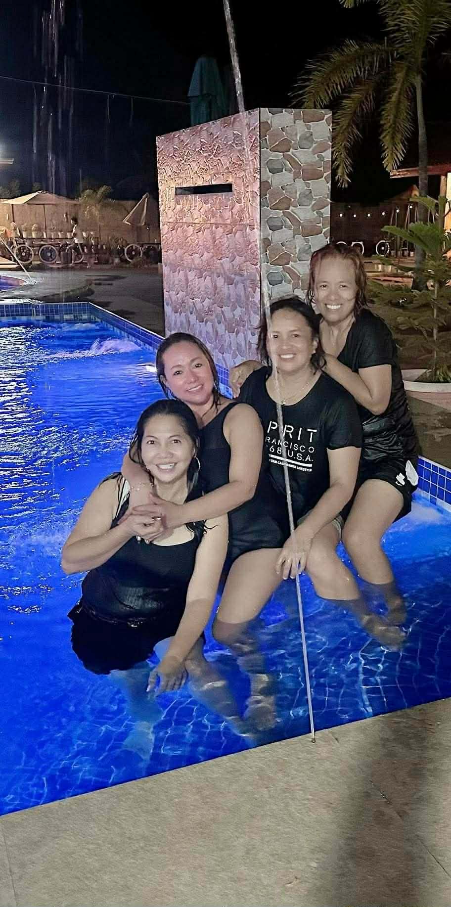 Overnight pool guests